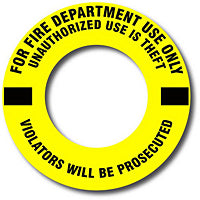 Fire Hydrant Disc 5.75 - Custom Message Available