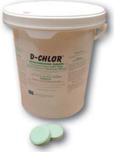 D-CHLOR Dechlorinating Tablets 45 lb Pail