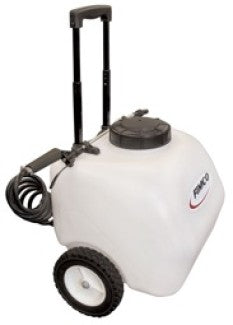 Water Tank - Battery Powered,Portable,8 Gallon W/Wheels & Handle